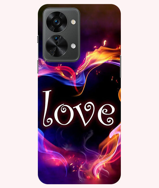 Love Back Cover For Oneplus Nord 2T 5G