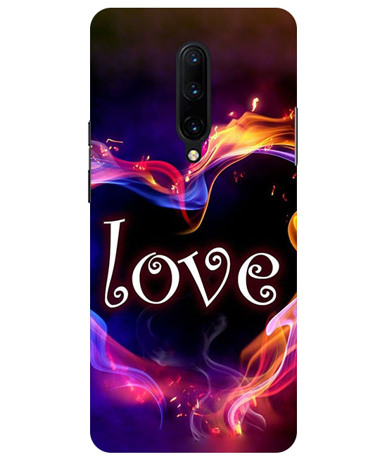 Love Back Cover For OnePlus 7 Pro