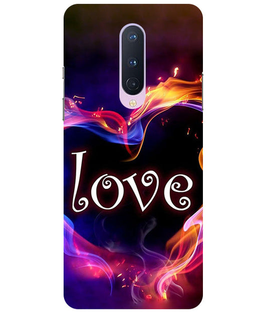 Love Back Cover For  Oneplus 8