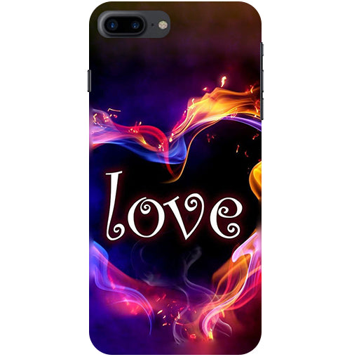 Love Back Cover For Apple Iphone 8 Plus