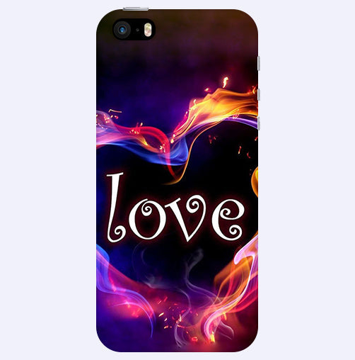 Love Back Cover For Apple Iphone 5/5S