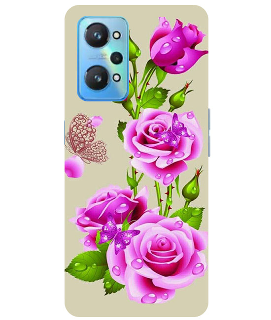 Flower Pattern 1 Design Back Cover For Realme GT Neo 2/Neo 3T