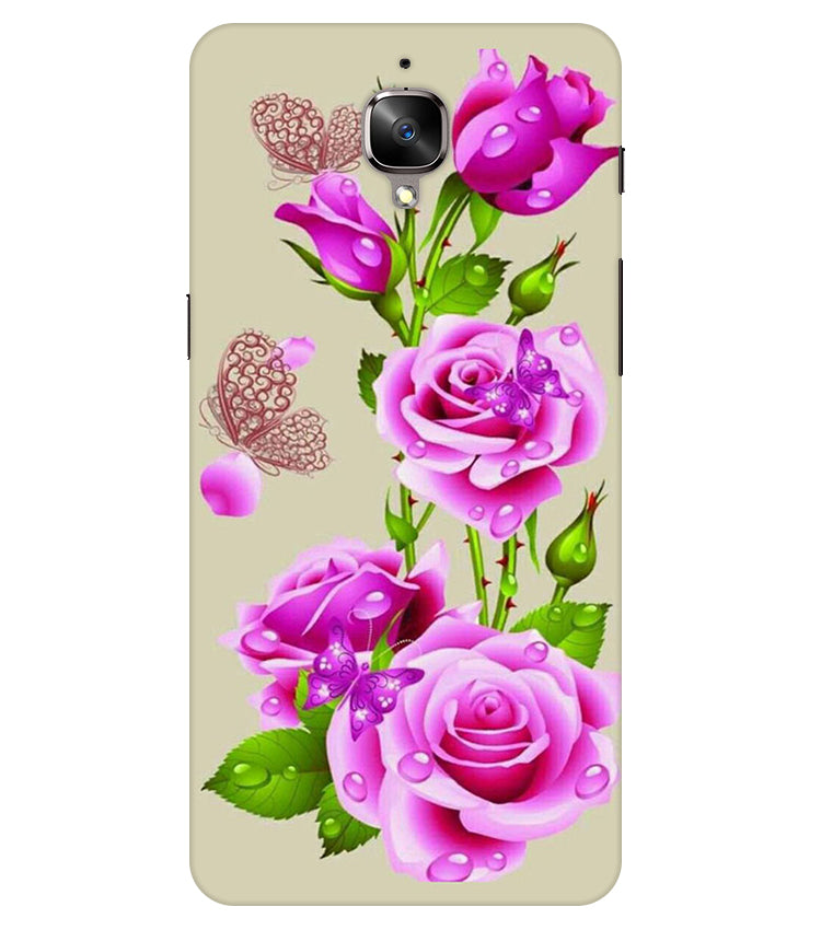 Flower Pattern 1 Design Back Cover For Oneplus 3/3T