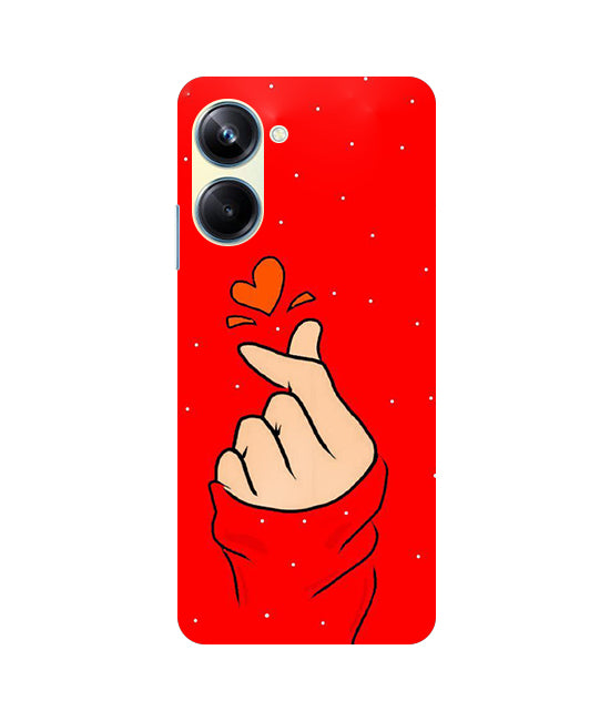 Finger Heart Back Cover For Realme 9i 5G