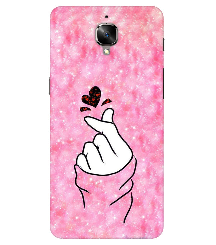 Finger Heart 1 Back Cover For Oneplus 3/3T
