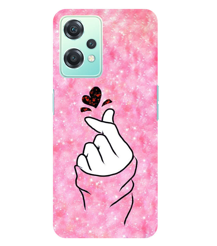 Finger Heart 1 Back Cover For Oneplus Nord CE 2 Lite 5G