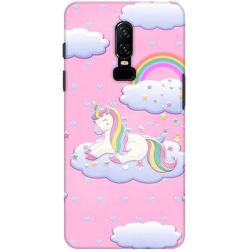 Unicorn Back Cover For Oneplus 6