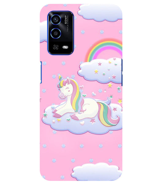 Unicorn Back Cover For  Oppo A16