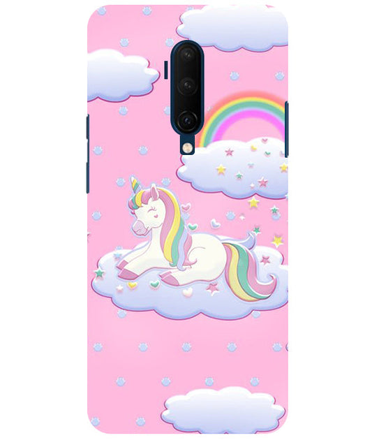 Unicorn Back Cover For  Oneplus 7T Pro
