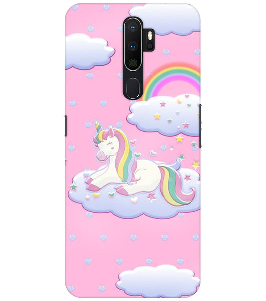 Unicorn Back Cover For  Oppo A5 2020