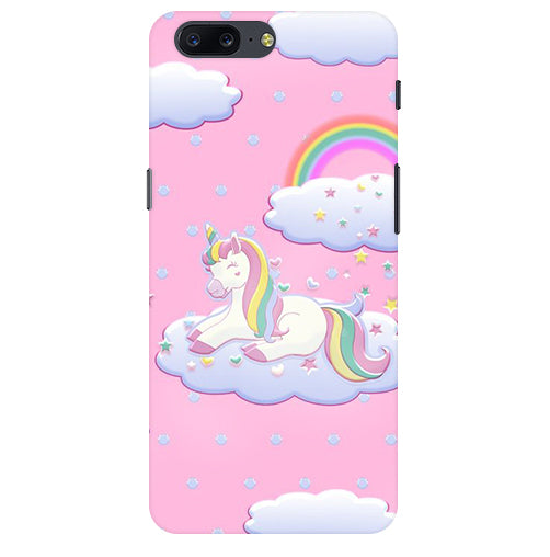 Unicorn Back Cover For  Oneplus 5