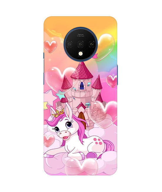 Cute Unicorn Design back Cover For Oneplus 7T