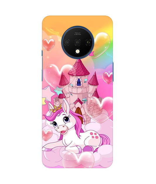 Cute Unicorn Design back Cover For  Oneplus 7T