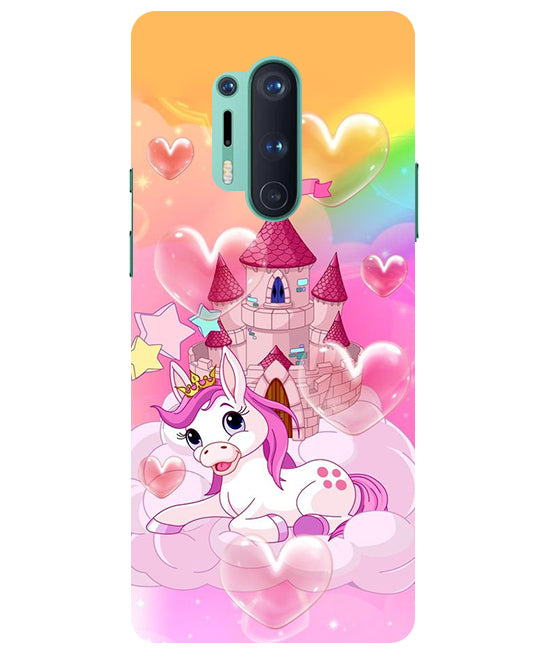 Cute Unicorn Design back Cover For Oneplus 8 Pro
