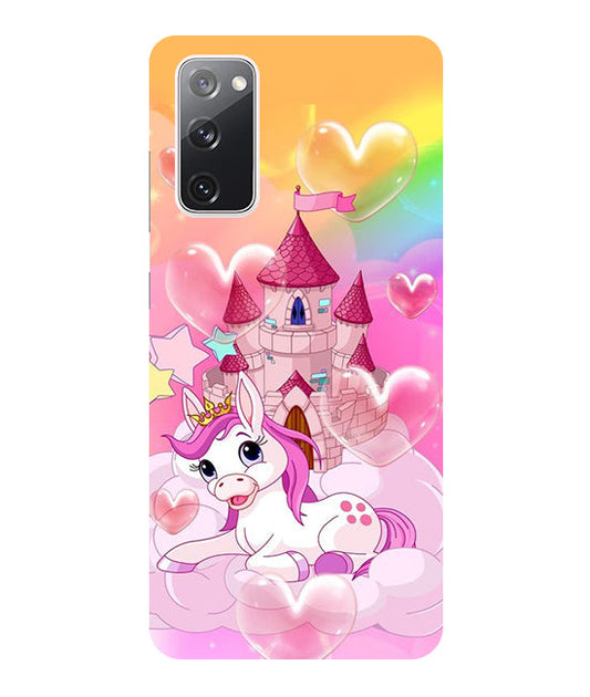 Cute Unicorn Design back Cover For  Samsug Galaxy S20 FE 5G