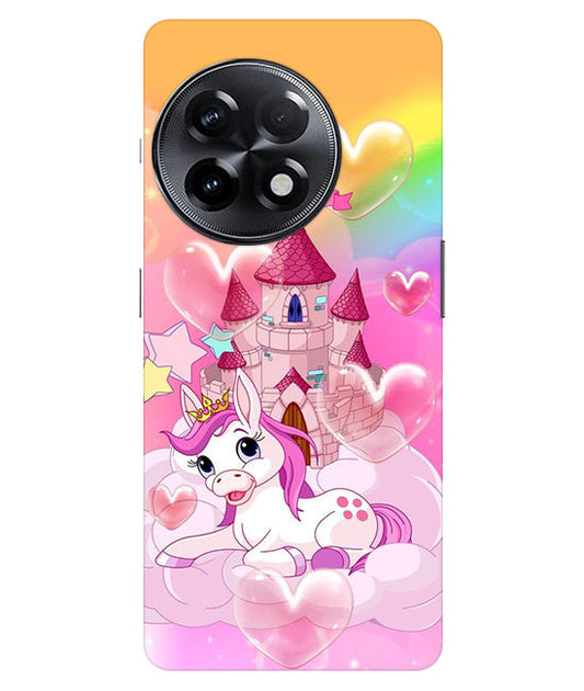 Cute Unicorn Design back Cover For  Oneplus 11R 5G