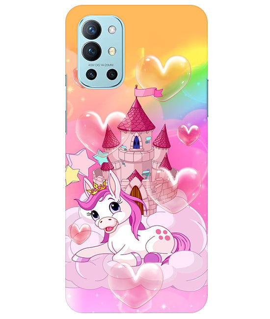 Cute Unicorn Design back Cover For Oneplus 9R