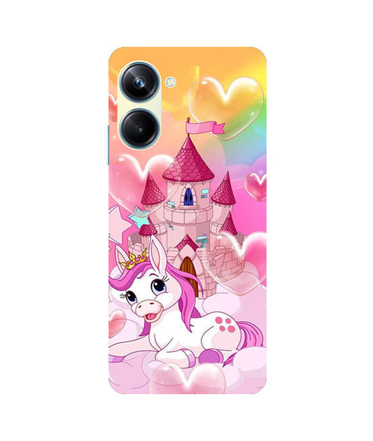 Cute Unicorn Design back Cover For  Realme 9i 5G