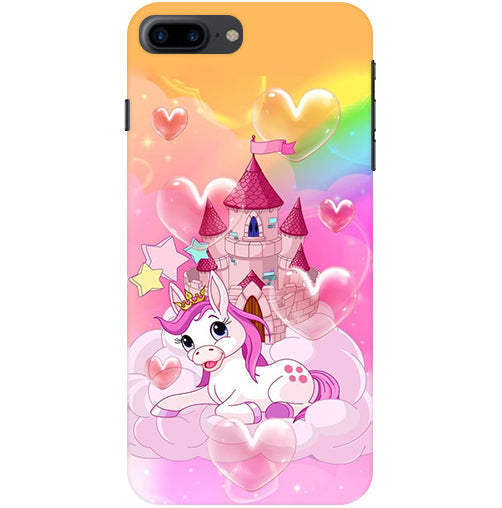 Cute Unicorn Design back Cover For Apple Iphone 8 Plus