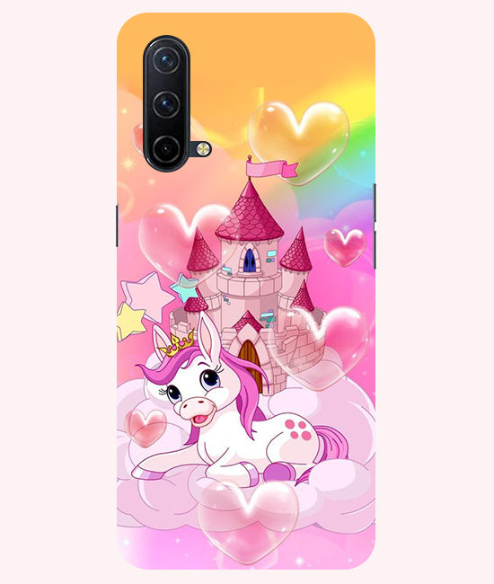 Cute Unicorn Design back Cover For Oneplus Nord CE 5G