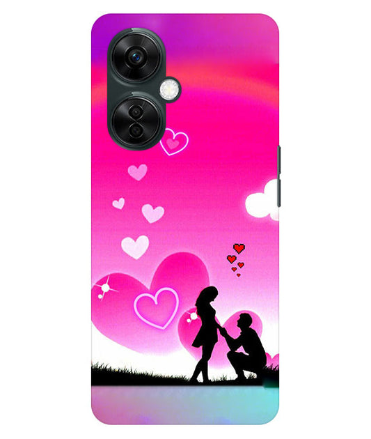 Beautiful Couple Propose  Back Cover For  Oneplus Nord CE 3 Lite 5G