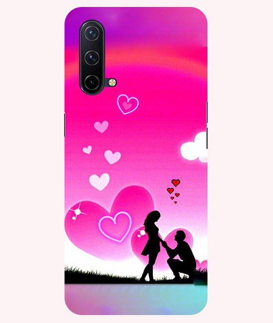Beautiful Couple Propose Back Cover For Oneplus Nord CE 5G