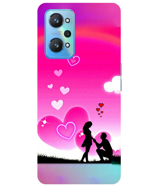 Beautiful Couple Propose  Back Cover For  Realme GT Neo 2/Neo 3T