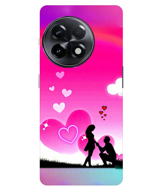 Beautiful Couple Propose  Back Cover For  Oneplus 11R 5G
