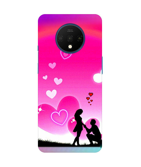 Beautiful Couple Propose Back Cover For Oneplus 7T