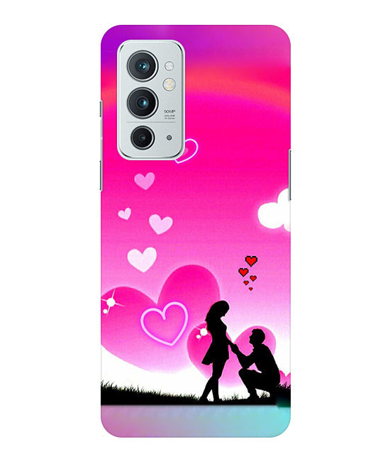 Beautiful Couple Propose Back Cover For Oneplus 9RT