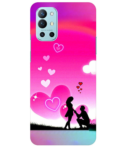 Beautiful Couple Propose  Back Cover For  Oneplus 9R