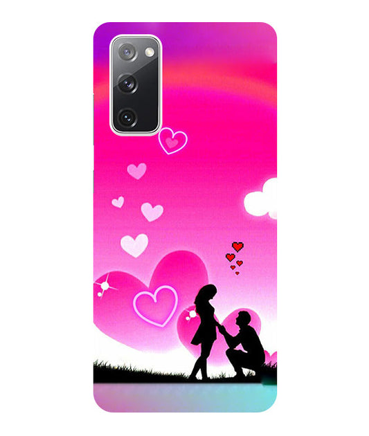 Beautiful Couple Propose  Back Cover For  Samsug Galaxy S20 FE 5G