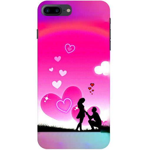 Beautiful Couple Propose Back Cover For Apple Iphone 7 Plus
