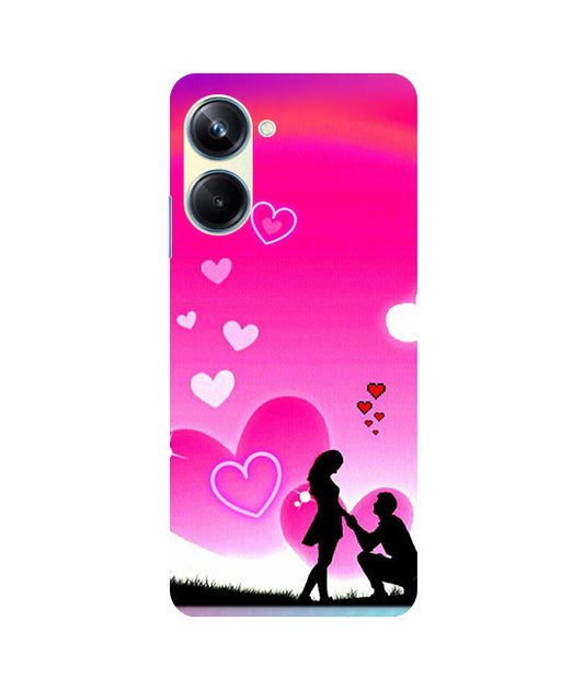 Beautiful Couple Propose  Back Cover For  Realme 9i 5G