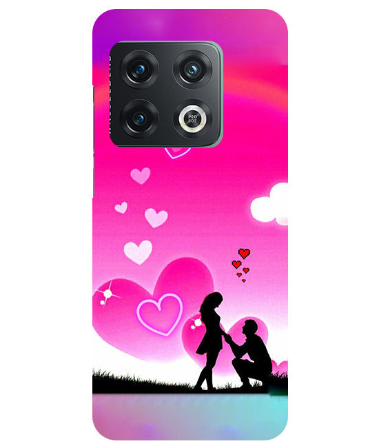 Beautiful Couple Propose Back Cover For Oneplus 10 Pro 5G