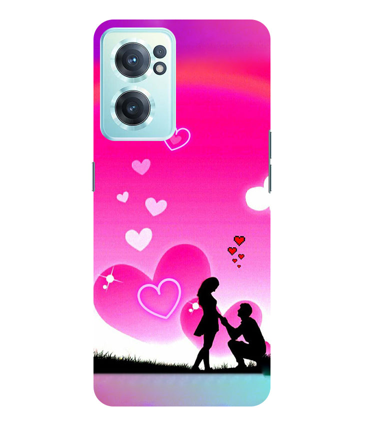 Beautiful Couple Propose Back Cover For Oneplus Nord CE 2 5G