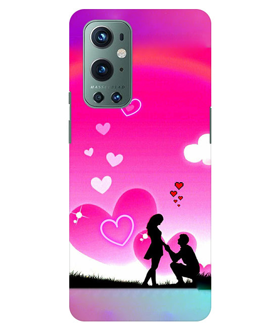 Beautiful Couple Propose Back Cover For Oneplus 9 Pro