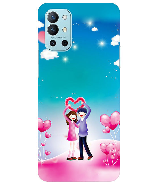 Couple Heart Back Cover For Oneplus 9R