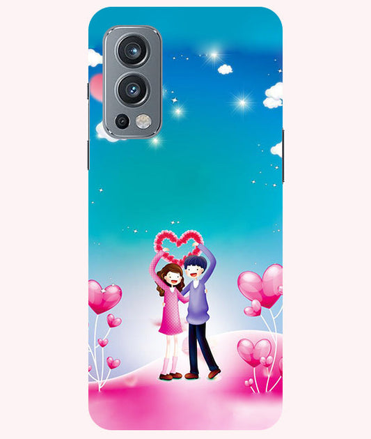 Couple Heart Back Cover For  Oneplus Nord 2 5G