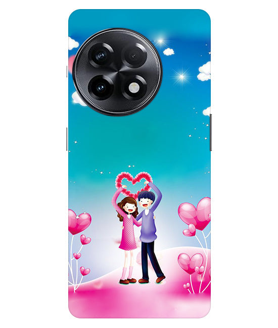 Couple Heart Back Cover For Oneplus 11R 5G
