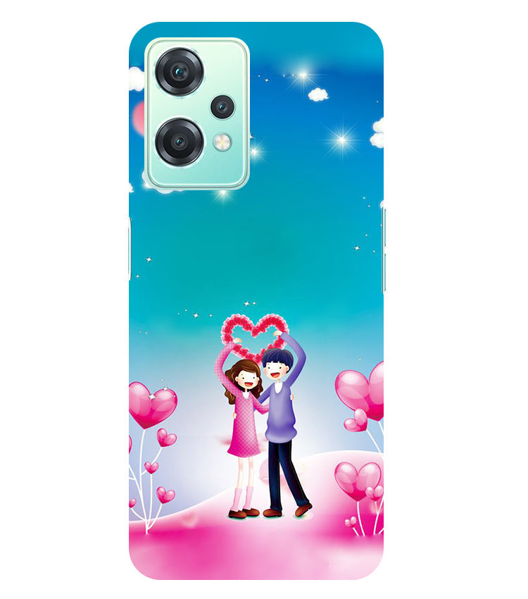 Couple Heart Back Cover For  Oneplus Nord CE 2 Lite 5G
