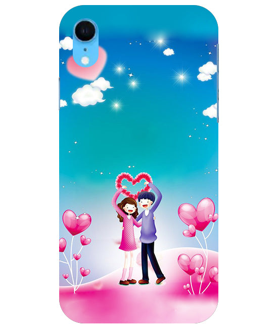 Couple Heart Back Cover For Apple Iphone Xr