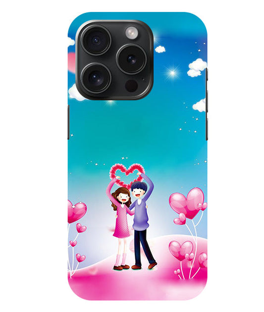 Couple Heart Back Cover For  Apple Iphone 15 Pro Max
