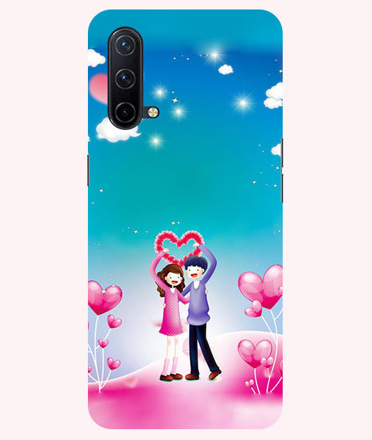 Couple Heart Back Cover For  Oneplus Nord CE  5G