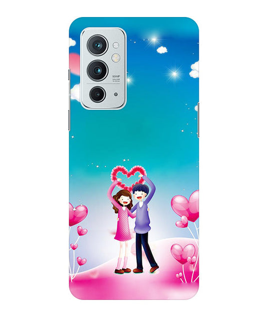Couple Heart Back Cover For  Oneplus 9RT