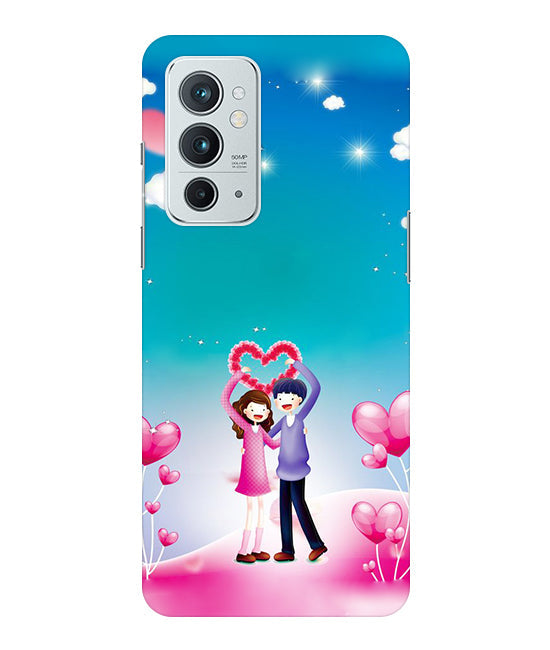 Couple Heart Back Cover For Oneplus 9RT