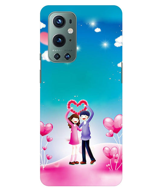 Couple Heart Back Cover For  Oneplus 9 Pro