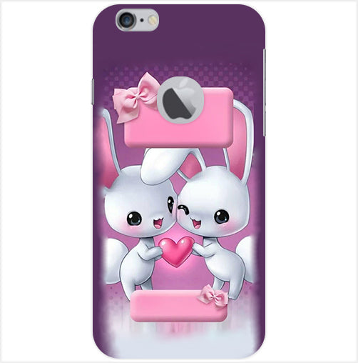 Cute Back Cover For  Apple Iphone 6/6S Logo Cut