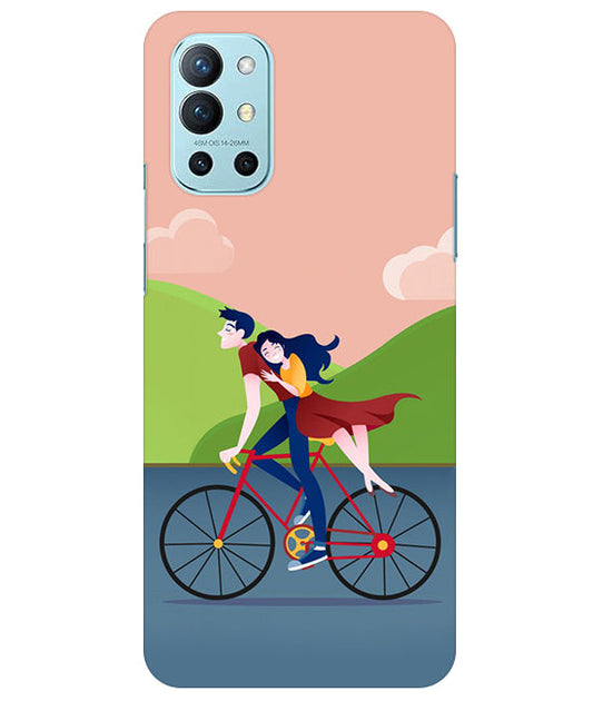 Cycling Couple Back Cover For  Oneplus 9R