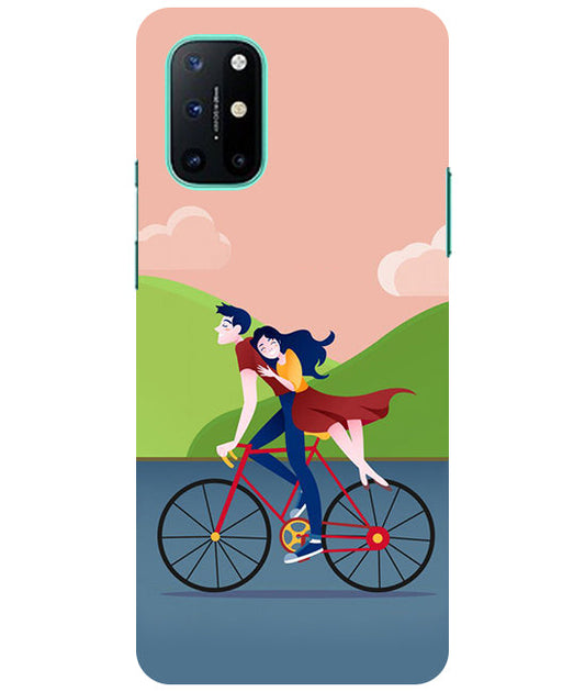 Cycling Couple Back Cover For  Oneplus 8T